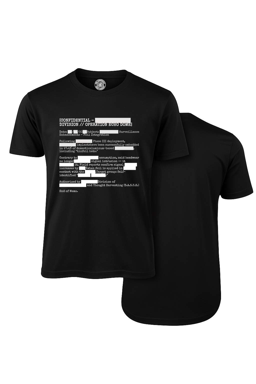 Operation Echo Dome: The Tinfoil Betrayal (Black)